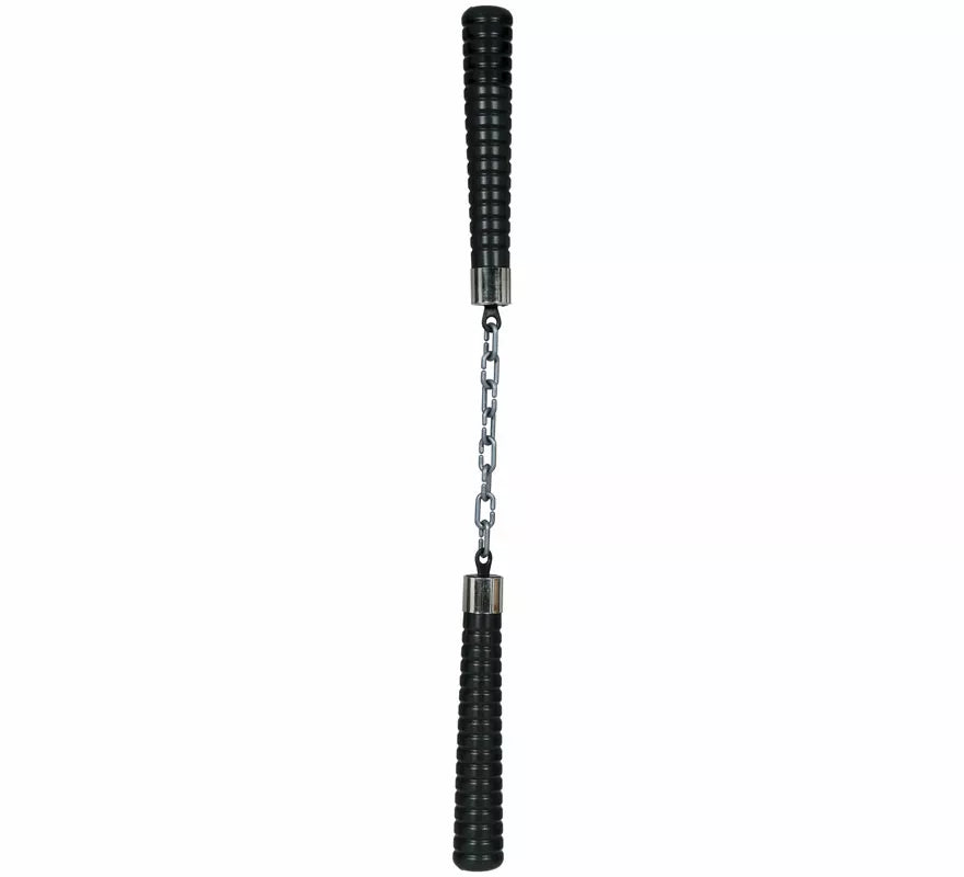 Kit de Ninja infantil: Nunchakus, 2 estrellas y espada