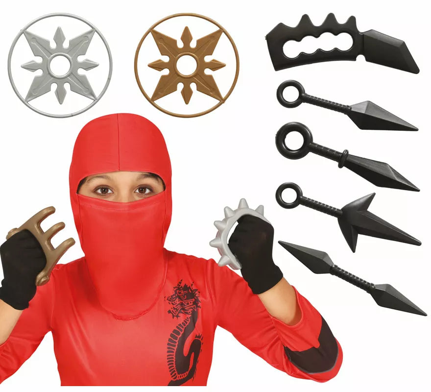 Translation missing: de.Kit de Ninja letal infantil: Estrellas, dagas, y otros