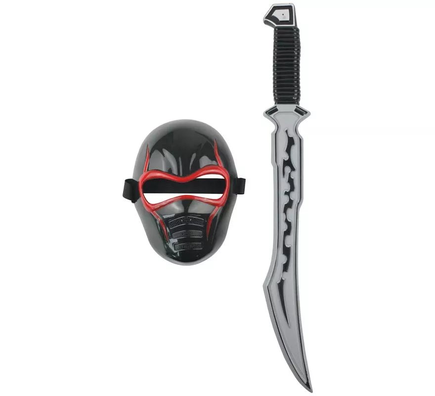 Translation missing: de.Kit de Ninja: Máscara y Espada de 59,2x17,7 cm