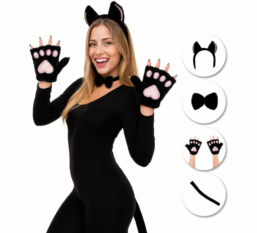Translation missing: de.Kit de Pantera negra para mujer