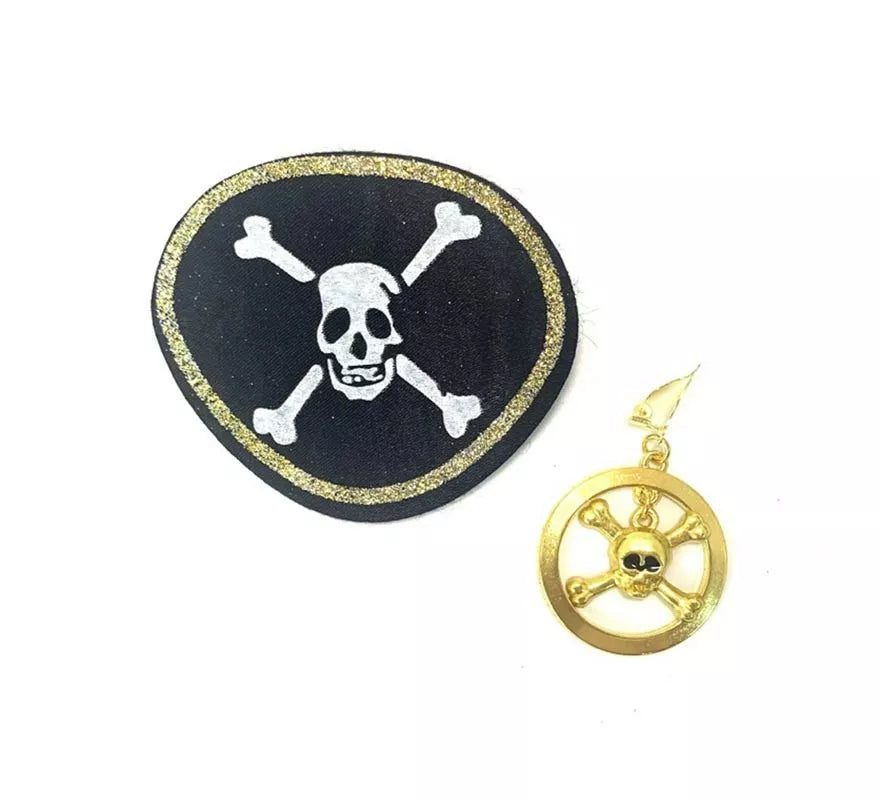 Translation missing: de.Kit de Parche Pirata: Pendientes y Parche
