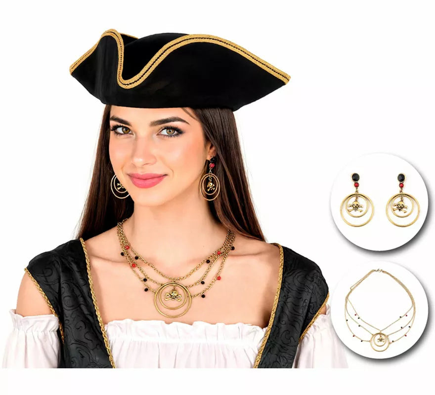 Translation missing: de.Kit de Pendientes y Collar Pirata