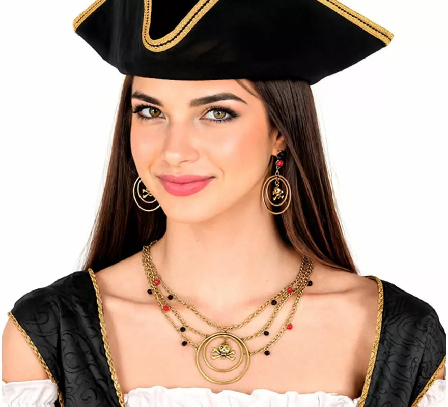 Translation missing: de.Kit de Pendientes y Collar Pirata