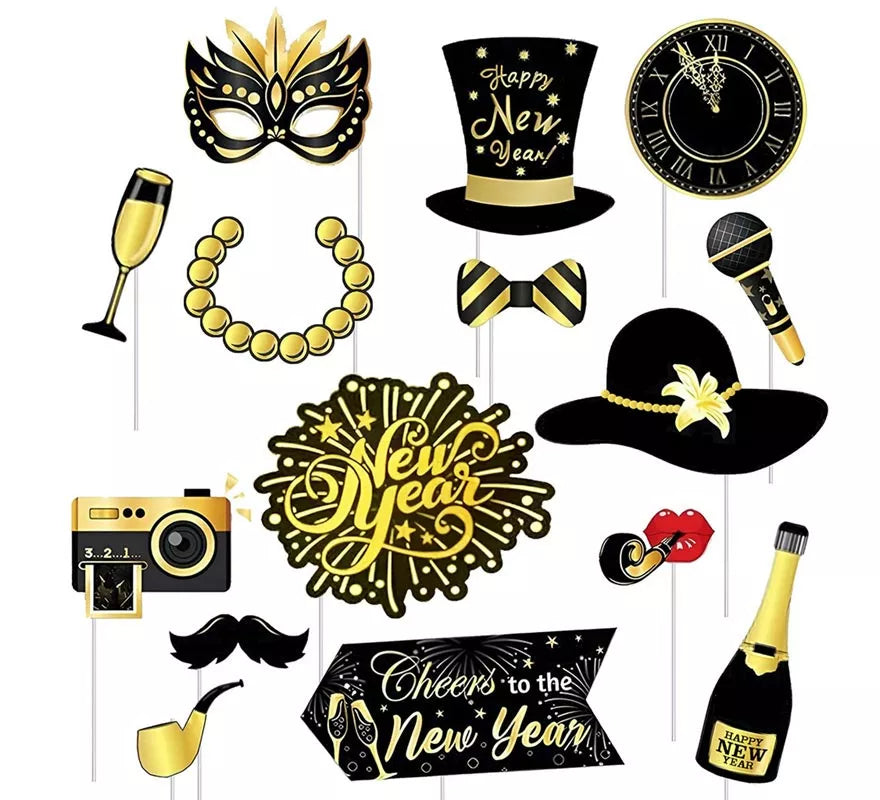 Translation missing: de.Kit de Photocall Happy New Year