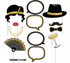 Personalisierbares Photocall-Set, 12 Teile + Filzstift