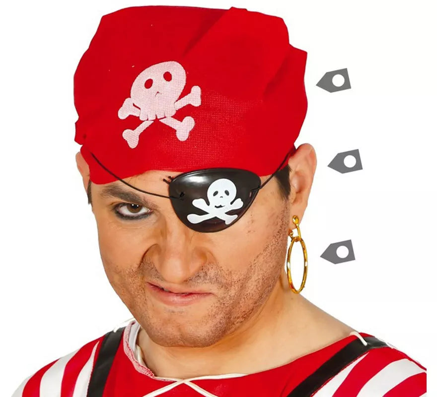 Translation missing: es.Kit de Pirata: Pañuelo, Parche y Pendiente