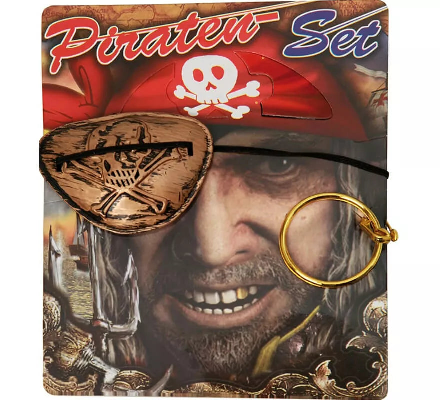 Translation missing: de.Kit de Pirata: Parche, Pendiente y Sombrero