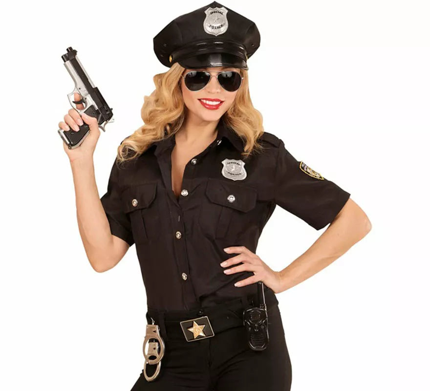 Kit de Policía para adultos: Gorra, Gafas y Placa