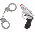 Kit de Policía: Pistola y Esposas de plástico