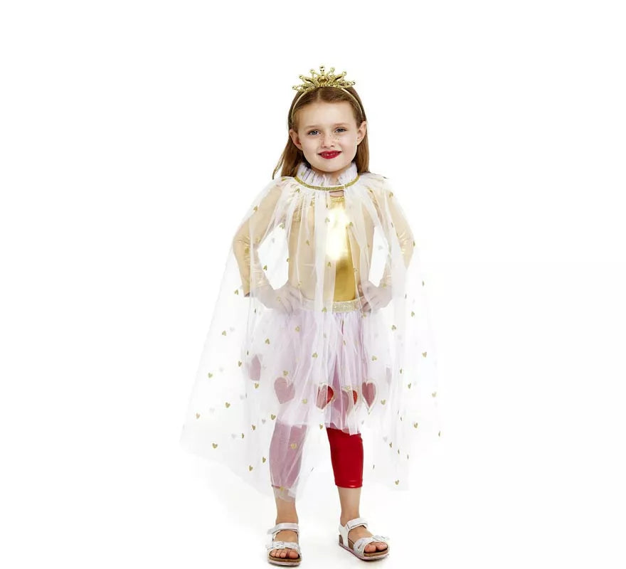 Translation missing: de.Kit de Princesa Corazones infantil: Tutú y capa corazón