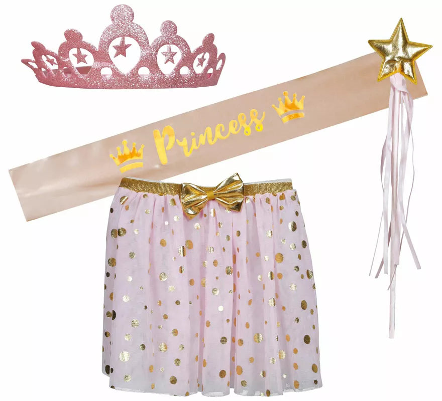 Translation missing: de.Kit de Princesa infantil: Banda, diadema y falda