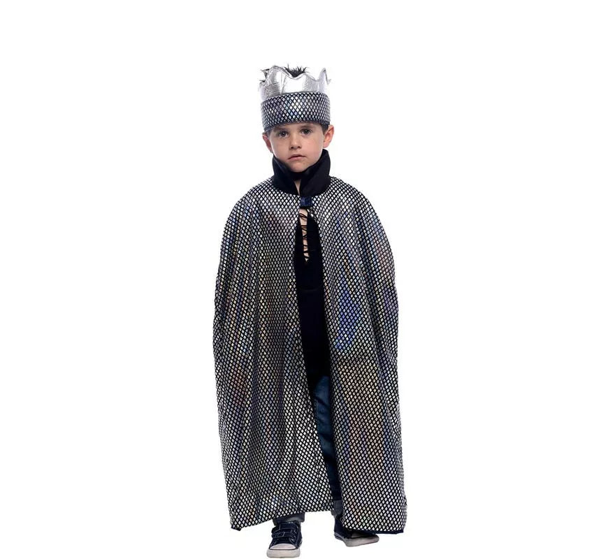 Translation missing: de.Kit de Rey Medieval infantil: Capa reversible y Corona
