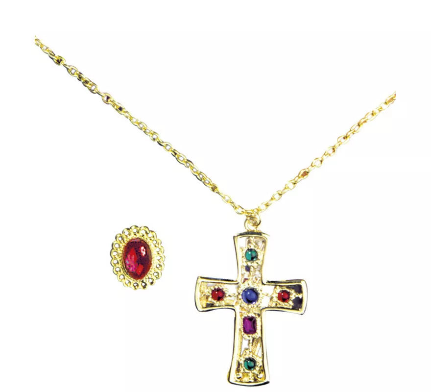 Kit de Rey o Cardenal: Cadena y Anillo