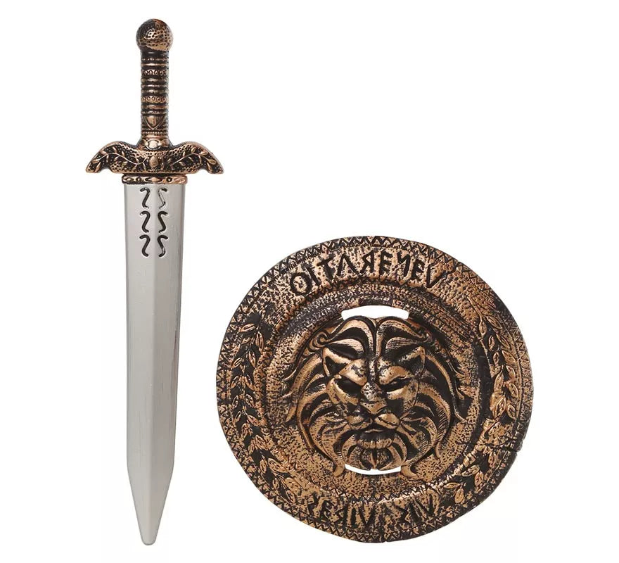 Translation missing: de.Kit de Romano infantil: Escudo y espada