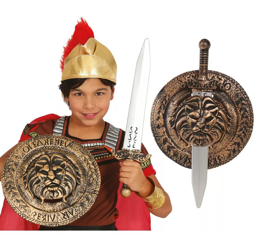 Translation missing: de.Kit de Romano infantil: Escudo y espada