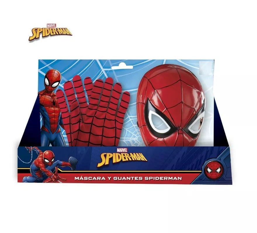 Translation missing: de.Kit de Spiderman infantil: Guantes y Máscara