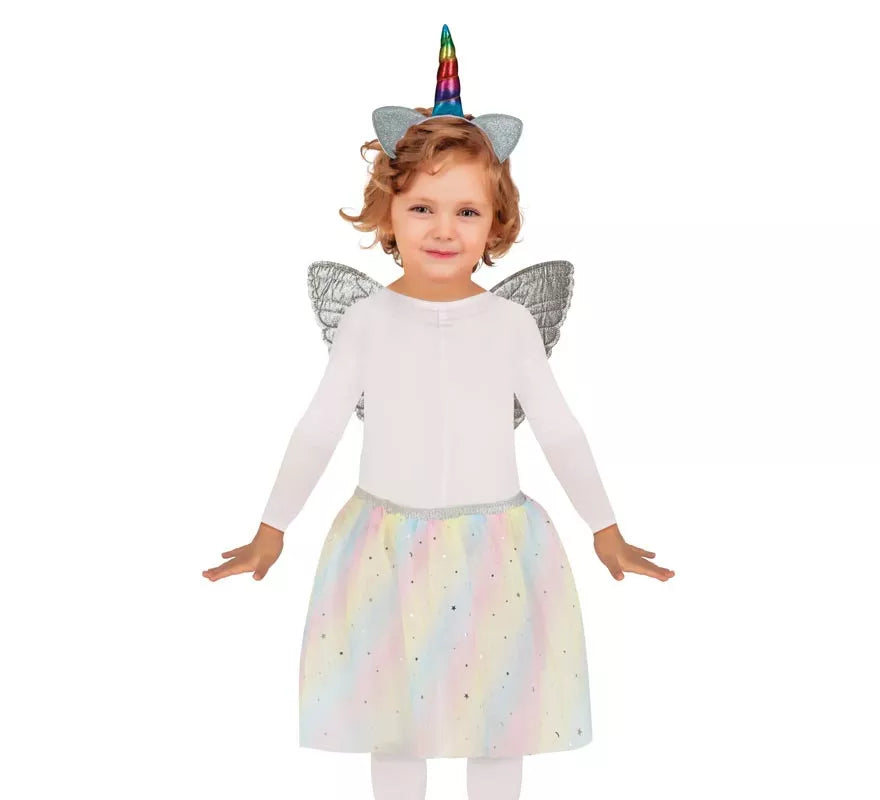 Translation missing: de.Kit de Unicornio infantil: Diadema, Alas y Tutú