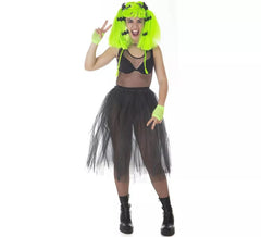 Molona Green Vampira Kit für Erwachsene: Tutu und Perücke