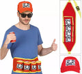 Kit Fiesta de la Cerveza: Gorra y Cinturón Porta Cervezas