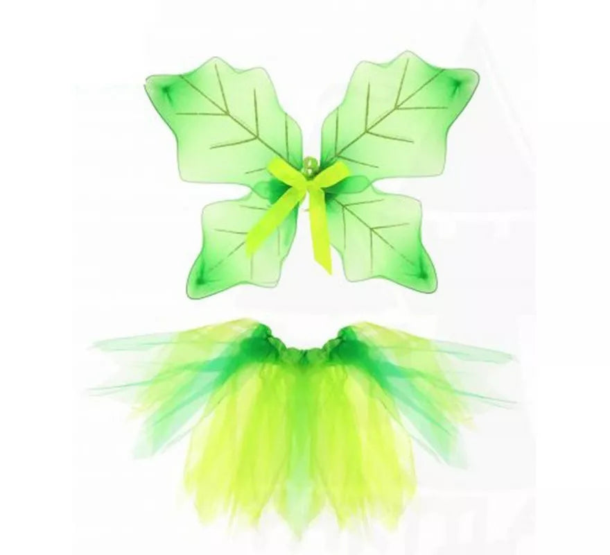 Translation missing: de.Kit Hada Verde Infantil: Alas y Tutú