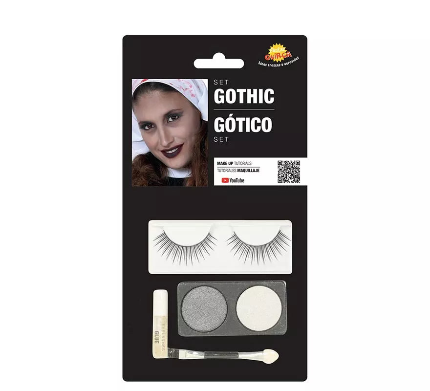 Translation missing: de.Kit Maquillaje: Plata y Blanco, Pestañas, Pegamento, Pincel