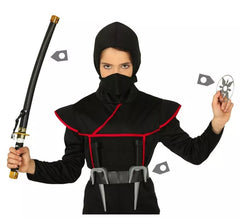 Ninja Kit: Säbel, 2 Messer und Stern
