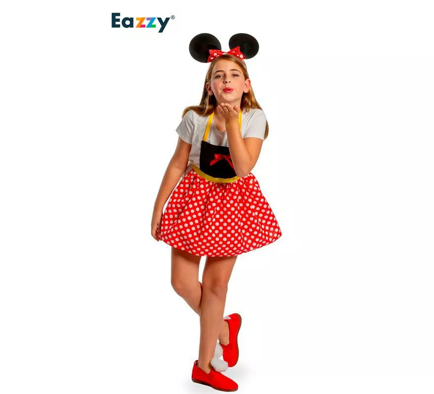 Translation missing: de.Kit o disfraz Chic Mouse para niña