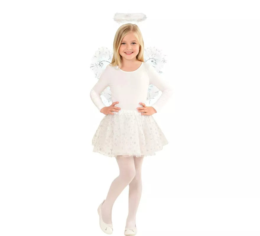 Translation missing: de.Kit o Disfraz de Ángel para niña