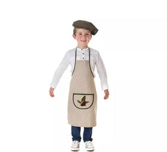 Kastanienbaum-Set oder Kostüm Beige Blätter-Kastanie für Kinder