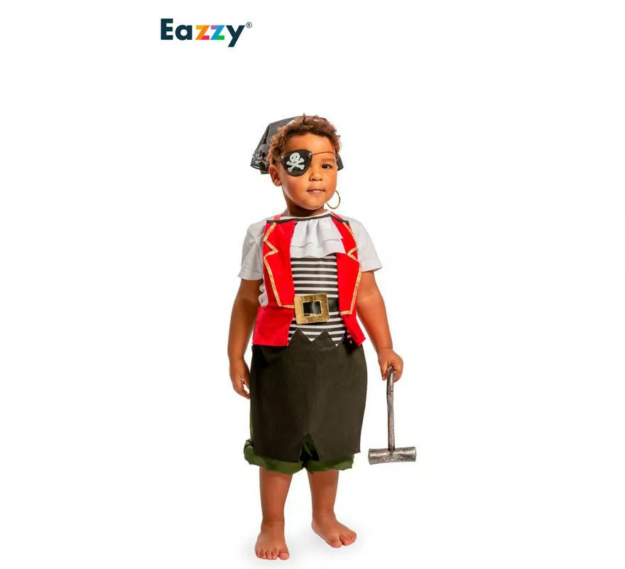 Translation missing: de.Kit o disfraz Wild Pirate para niño
