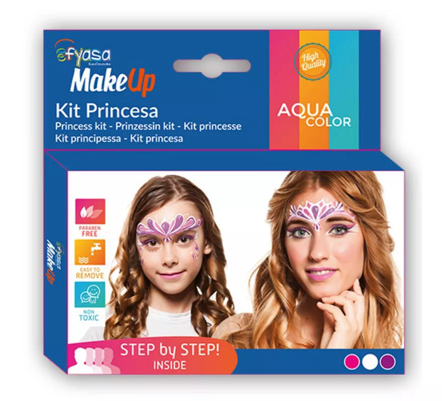 Kit Princesa de 3 Colores al Agua de 3X2 gr