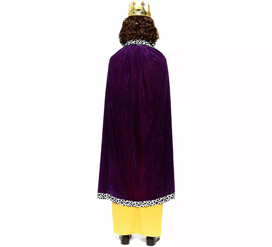 Translation missing: de.Kit Rey Mago morado adulto: Capa y Corona