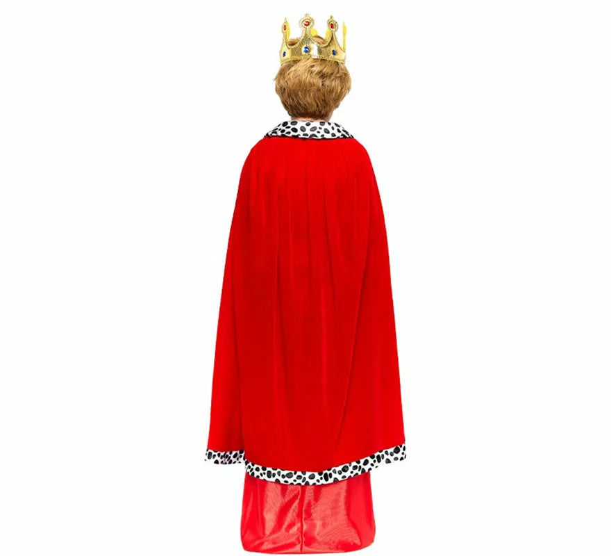 Translation missing: de.Kit Rey Mago rojo Infantil: Capa y Corona