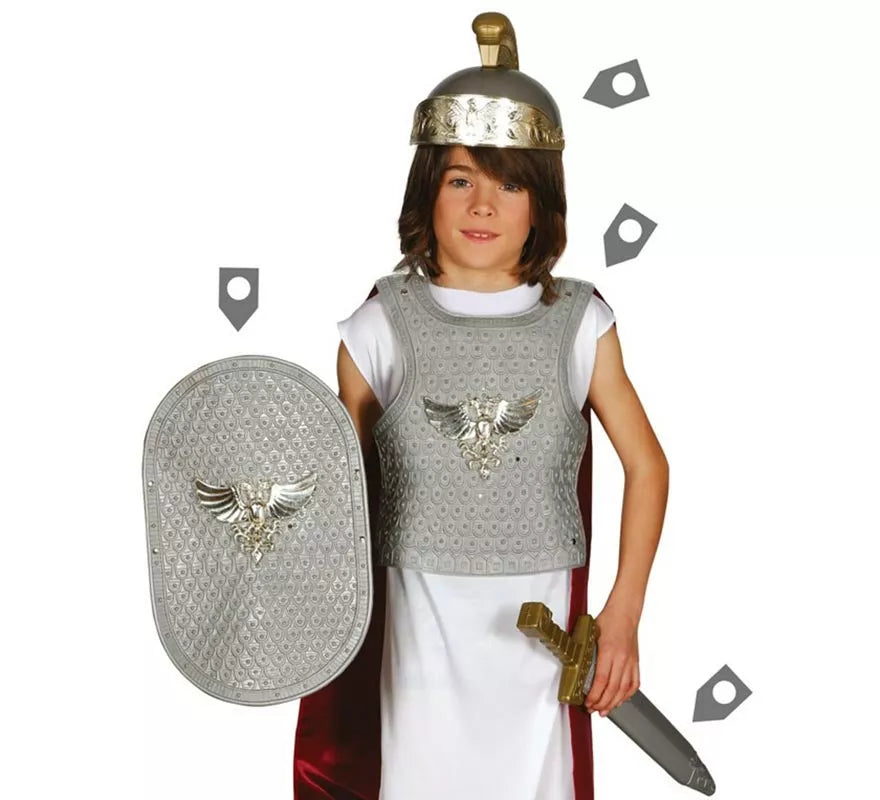 Translation missing: de.Kit Romano: Casco, armadura, espada y escudo