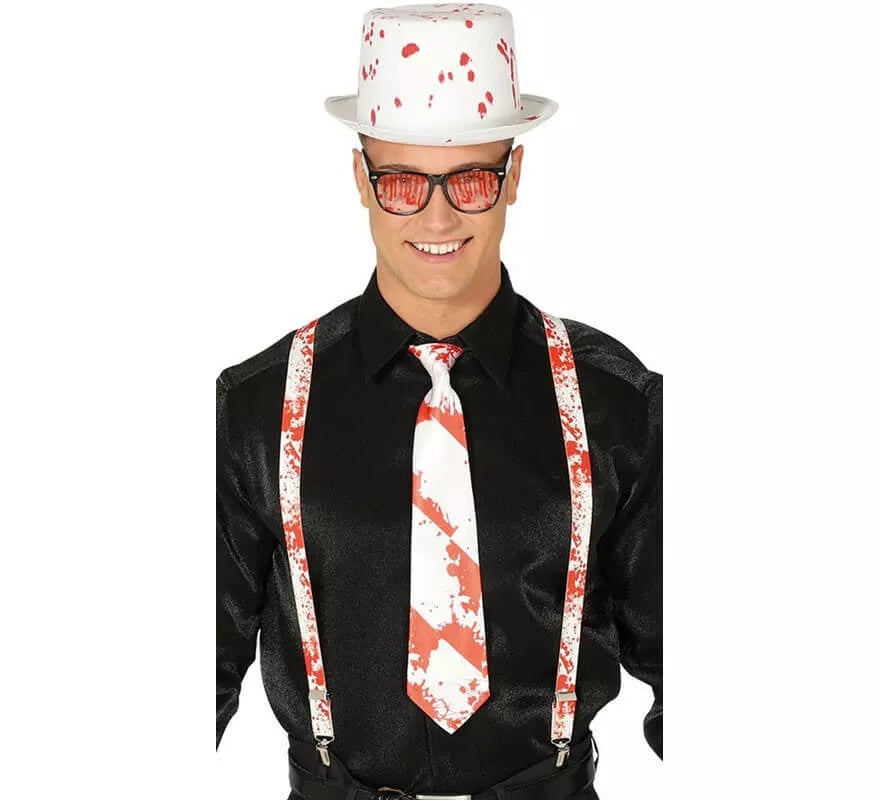 Translation missing: de.Kit Sangriento: Sombrero, Corbata y Tirantes