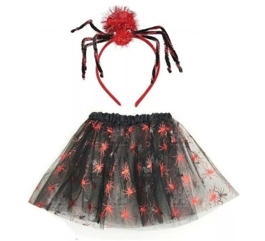 Translation missing: de.Kit Spider: Falda y Diadema con Araña
