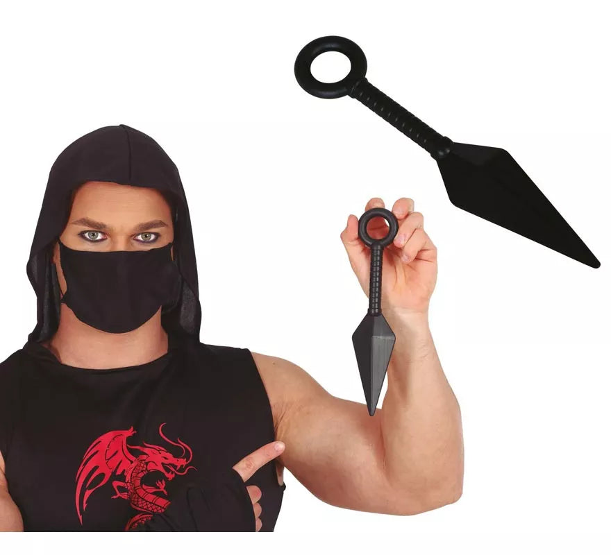 Translation missing: de.Kunai Cuchillo Ninja negro