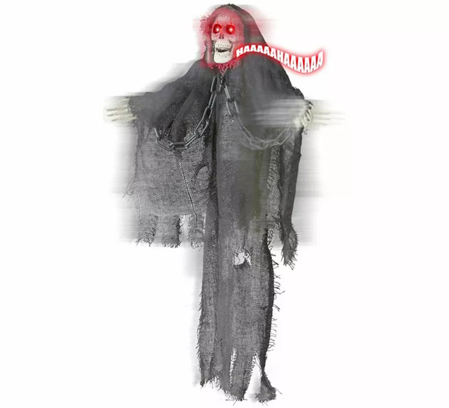 Translation missing: de.La Muerte con Ojos Luminosos y Risa Maliciosa con Sensor de Movimiento de 46 cm