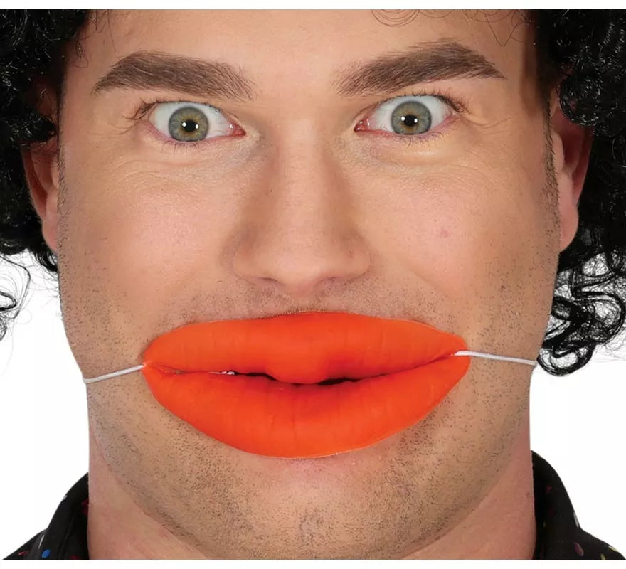 Translation missing: de.Labios Grotescos rojos de Látex