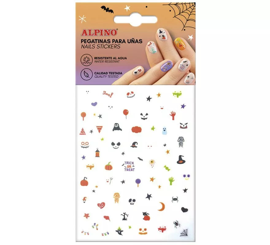 Translation missing: de.Lámina de Pegatinas para Uñas de Halloween en 2 modelos surtidos