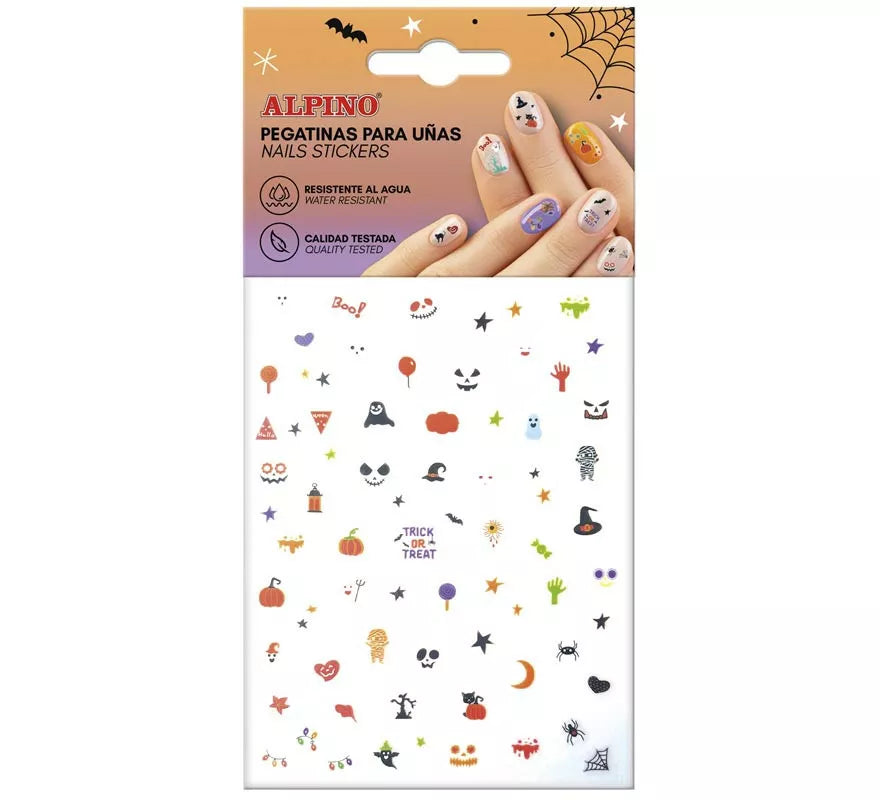 Translation missing: de.Lámina de Pegatinas para Uñas de Halloween en 2 modelos surtidos