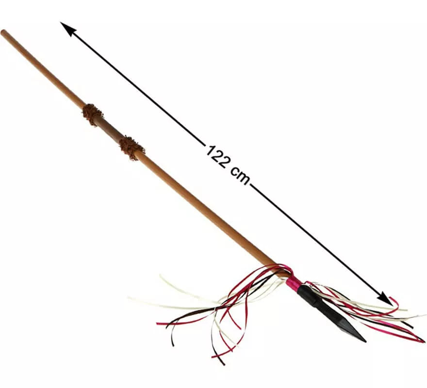 Translation missing: de.Lanza India con Flecos 122 cm