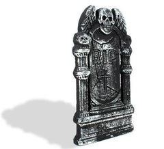 Engelsschädel-Grabstein RIP-Schaum 20x40 cm