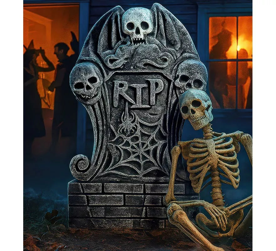 Translation missing: de.Lápida Calavera de 34x59 cm
