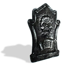 Totenkopf-Grabstein Screaming RIP Foam 29x43 cm