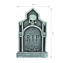 RIP Totenkopf Grabstein 53 cm