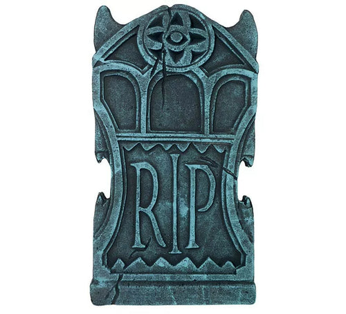 "Lápida Cementerio ""RIP"" del ritual de 43x22 cm"