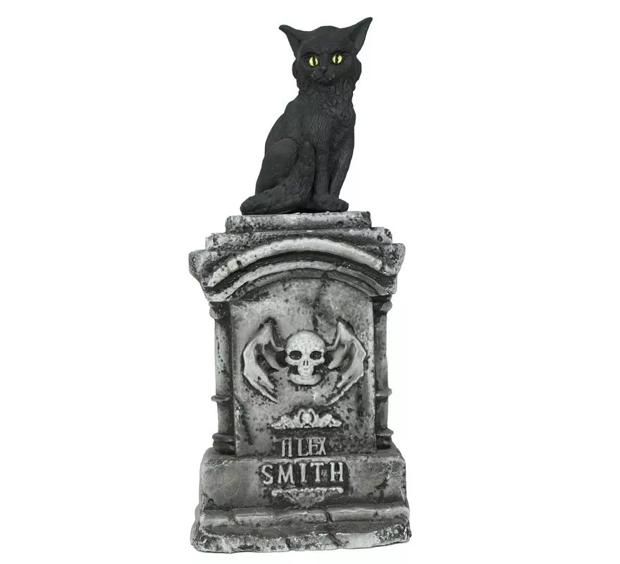 Translation missing: de.Lápida con Gato con Luz y Sonido de 90x40 cm