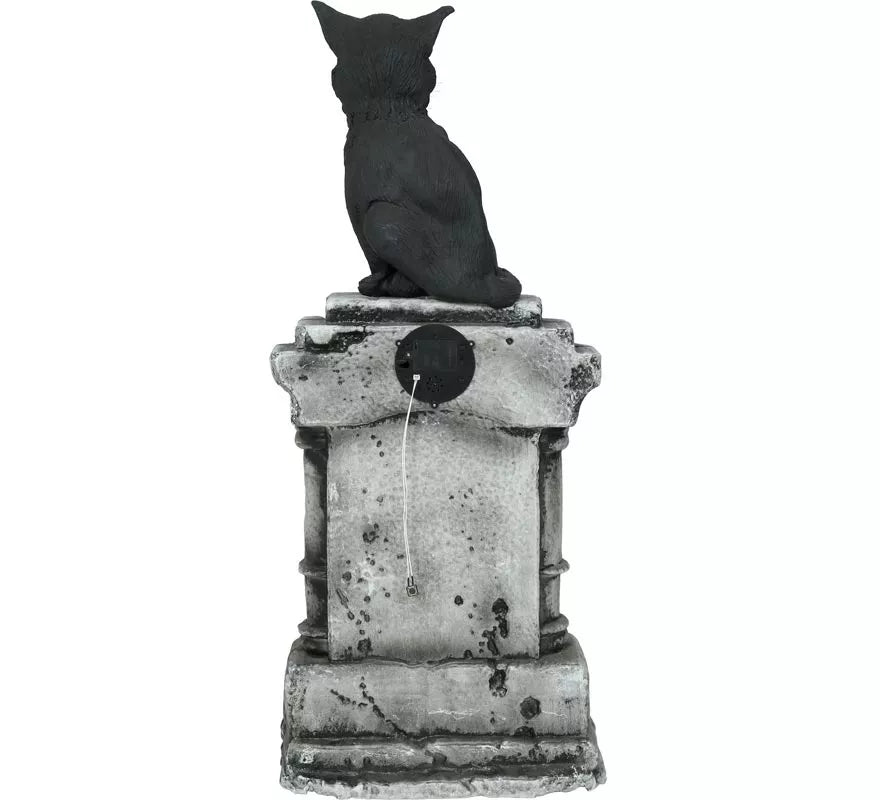 Translation missing: de.Lápida con Gato con Luz y Sonido de 90x40 cm