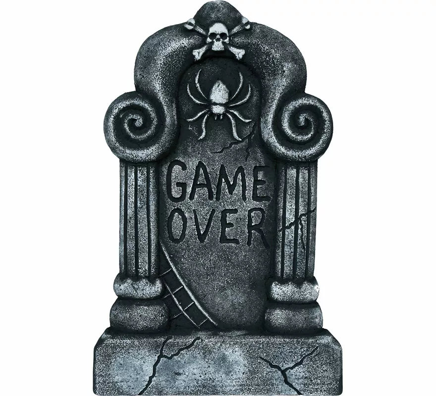 Translation missing: de.Lápida Game Over de 42x27 cm